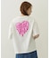 MELTY HEART FOAM PRINT WIDE S/S TEE