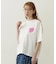 MELTY HEART FOAM PRINT WIDE S/S TEE