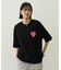 MELTY HEART FOAM PRINT WIDE S/S TEE
