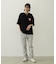 MELTY HEART FOAM PRINT WIDE S/S TEE