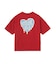 MELTY HEART FOAM PRINT WIDE S/S TEE