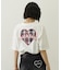 PLAID HEART WIDE S/S TEE