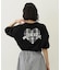 PLAID HEART WIDE S/S TEE