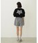 PLAID HEART WIDE S/S TEE