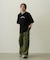 PLAID HEART WIDE S/S TEE