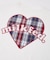 PLAID HEART WIDE S/S TEE