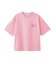 MILKFED. PLAID LOGO WIDE S/S TEE