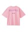 MILKFED. PLAID LOGO WIDE S/S TEE