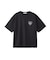 MILKFED. PLAID LOGO WIDE S/S TEE