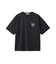 MILKFED. PLAID LOGO WIDE S/S TEE