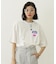 CHERRY AND RIBBON WIDE S/S TEE