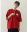 CHERRY AND RIBBON WIDE S/S TEE