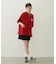 CHERRY AND RIBBON WIDE S/S TEE