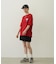 CHERRY AND RIBBON WIDE S/S TEE