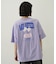 CHERRY AND RIBBON WIDE S/S TEE