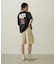 CHERRY AND RIBBON WIDE S/S TEE