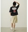 CHERRY AND RIBBON WIDE S/S TEE