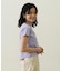 FLOWER PRINT AND EMBROIDERY COMPACT S/S TEE