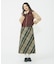 PLAID LONG SKIRT