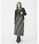 PLAID LONG SKIRT