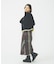 PLAID LONG SKIRT