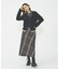 PLAID LONG SKIRT