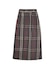 PLAID LONG SKIRT