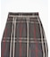 PLAID LONG SKIRT