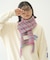 LOGO PATCH RIB SCARF