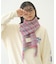 LOGO PATCH RIB SCARF