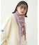 LOGO PATCH RIB SCARF