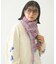 LOGO PATCH RIB SCARF