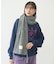 LOGO PATCH RIB SCARF