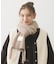 LOGO PATCH RIB SCARF