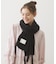 LOGO PATCH RIB SCARF