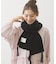 LOGO PATCH RIB SCARF