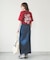 DENIM LONG SKIRT