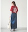 DENIM LONG SKIRT