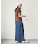 DENIM LONG SKIRT