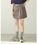 CUT-OFF SKIRT