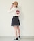 CUT-OFF SKIRT