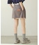 CUT-OFF SKIRT