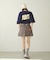 CUT-OFF SKIRT