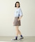 CUT-OFF SKIRT