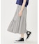 GINGHAM TIERED  SKIRT