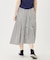 GINGHAM TIERED  SKIRT