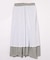 GINGHAM TIERED  SKIRT