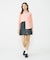 FAUX LEATHER HEART POCKET SKIRT