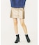 FAUX LEATHER HEART POCKET SKIRT
