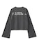 STENCIL LOGO PANELED L/S TOP